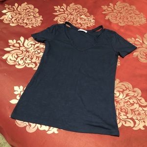 Dex Cutout Crewneck Tee